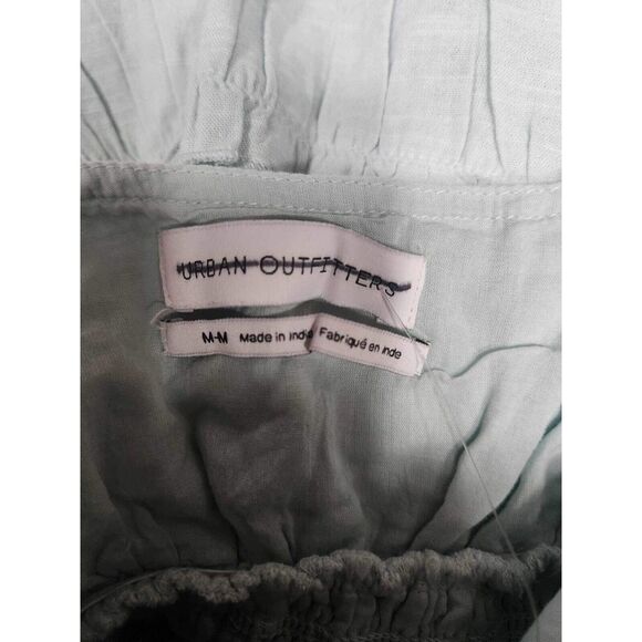 URBAN OUTFITTERS Hailey Cotton Tiered Mini Dress in Sky Blue Size M. B24 - Picture 7 of 7